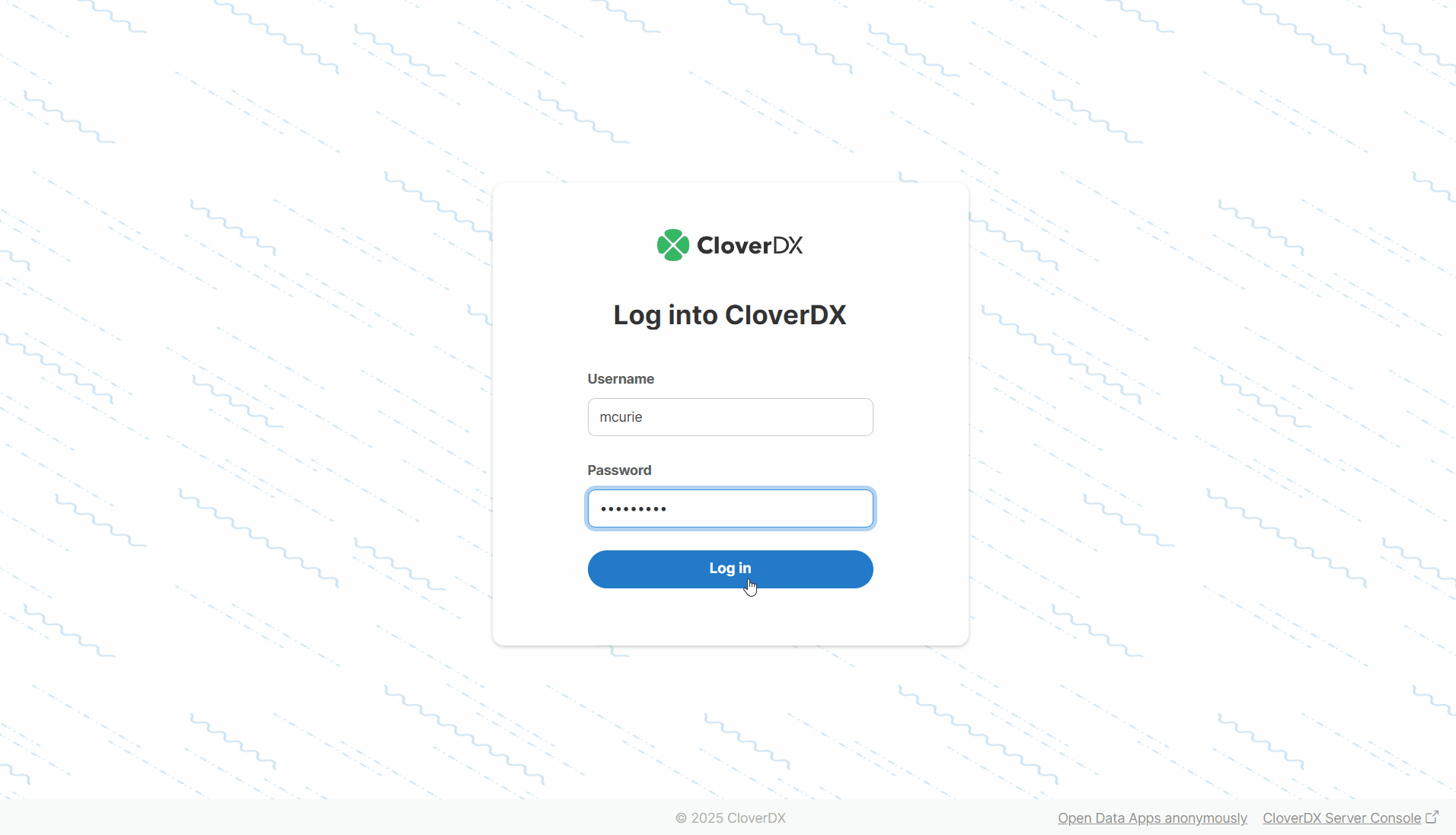 A user sharing job via shared workspace. Another user logs in and runs the shared job.